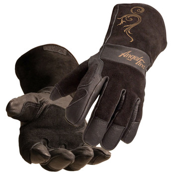 AngelFire LS50 Women's Stick Welding Gloves with DragPatch - Single Pair