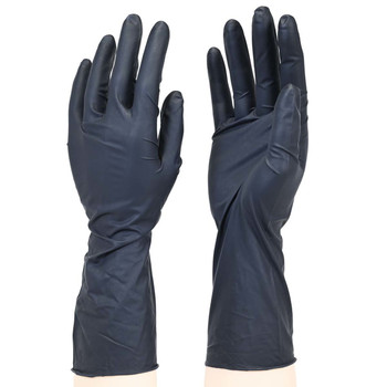 Safeko Blak Myte Heavy Duty Disposable Nitrile Gloves - 6 mil - Box of 100 (S, M, L)