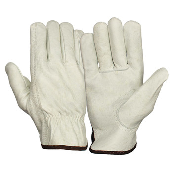 Pyramex GL2001K Cowhide Leather Driver Gloves - Single Pair